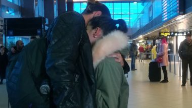 Flo, cel mai recent eliminat de la EXATLON, s-a intors in Romania! Iubita l-a asteptat cu ochii in lacrimi la aeroport. FOTO EXCLUSIV