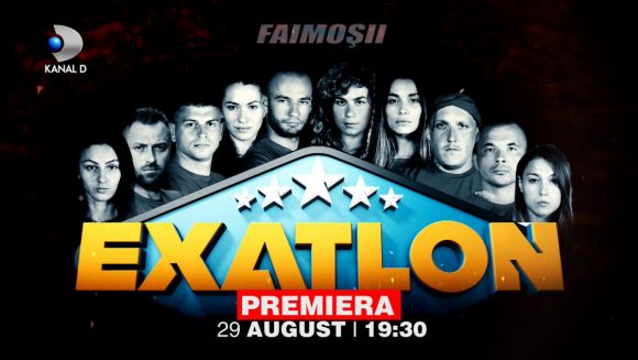 EXATLON Romania – sezonul 2: lista completa a concurentilor din Echipa Faimosilor