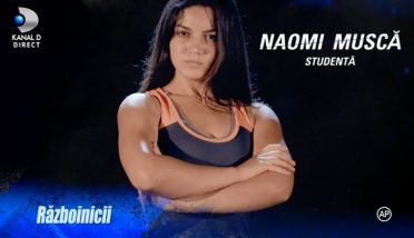 Naomi de la Razboinici, probleme in prima emisiune Exatlon! Ce a patit concurenta?